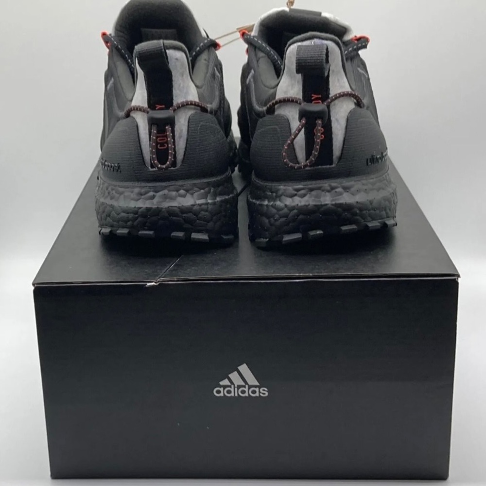 ADIDAS ULTRABOOST C.RDY LAB RUNNING SHOES FZ3990 BLACK / CARBON / RED NEW MENS - Picture 4 of 4